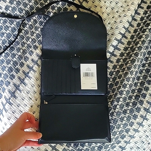 New Kate Spade Winni Jazz Things Up Cat Wallet Crossbody - Picture 3 of 5